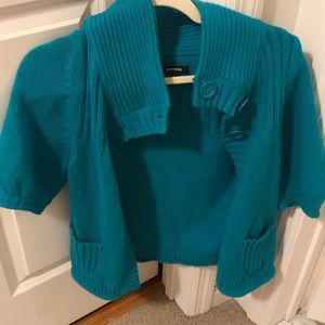 Express short sleeve sweater